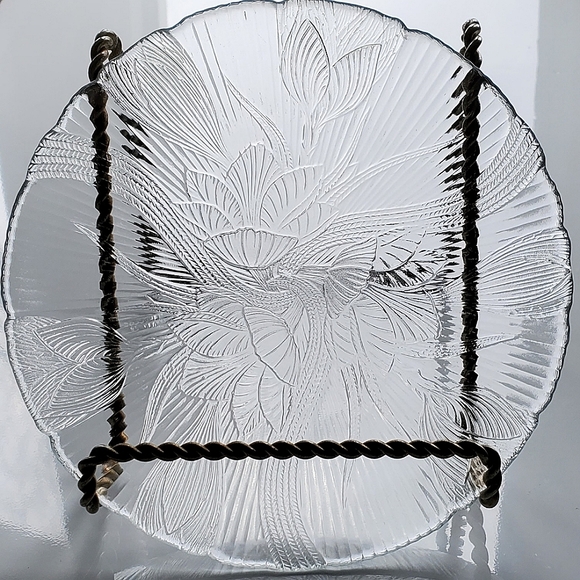 7"🍽"Canterbury"🍽 Snack Salad Dessert Plate by Arcoroc France 🇫🇷 - Picture 7 of 10